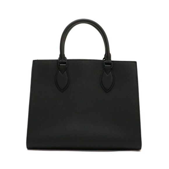 Louis Vuitton Tote Bag Lock Me Calf Leather Noir Black PM 2way Shoulder Bag - Picture 2 of 6